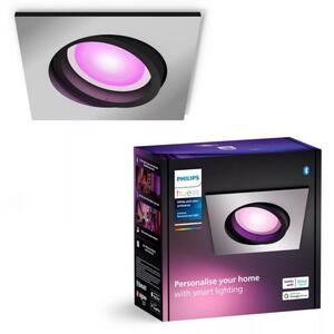 Philips - LED RGBW Χωνευτό φωτιστικό οροφής dimming Hue CENTURA 1xGU10/4,2W/230V