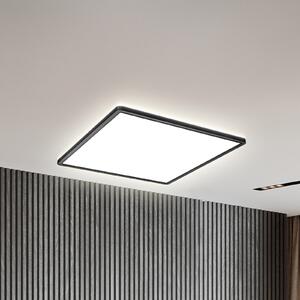 B.K. Licht LED Panel Slim Remote RGBW, 42 x cm, μαύρο, οπίσθιος φωτισμός, ρυθμιζόμενος, Μαύρο, Μελέτη / Γραφείο, Πλαστικό