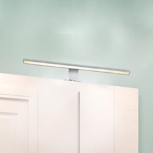 B.K. Licht Φωτιστικό LED για καθρέφτη Mira, Π 60 cm, χρώμιο, μέταλλο, 4.000 K, Ασημένιο, Μπάνιο