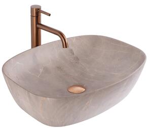 Πάγκος νιπτήρας Rea Freja Beige 51 x 39.5 x 14 cm