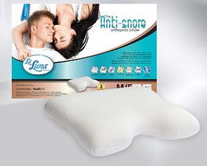 Μαξιλάρι Ύπνου Ανατομικό Μέτριο (40x54) La Luna Antisnore Orthopedic Memory Foam