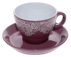 Φλυτζάνι Espresso 90ml + Πιατάκι Espiel Vienna Bordeaux HUN126K6