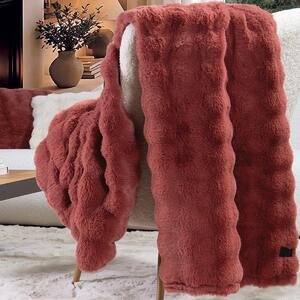 Γούνινη Κουβέρτα Καναπέ (130x180) Nef-Nef Homeware Reality Paprica