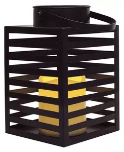 Φανάρι LED Με Μπαταρία Aca Ebeko F0711112 Black
