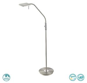 Φωτιστικό Δαπέδου Trio Lighting Bergamo 420910107 Νίκελ Ματ