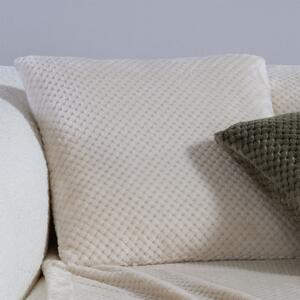 Διακοσμητικό Μαξιλάρι Fleece (45x45) Nef-Nef Homeware Edinber Ecru