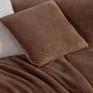 Διακοσμητικό Μαξιλάρι Fleece (45x45) Nef-Nef Homeware Edinber Beige