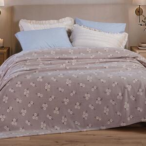 Κουβέρτα Fleece Μονή (160x220) Nef-Nef Homeware Judith Grey