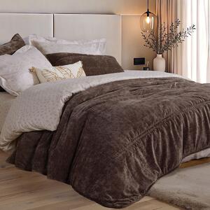Κουβερτοπάπλωμα Υπέρδιπλο (240x220) Nef-Nef Homeware Vania Coffee