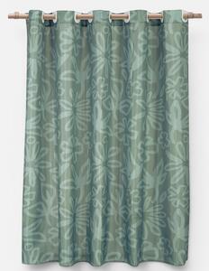 Κουρτίνα Μπάνιου (180x180) Με Τρουκς Nef-Nef Homeware Harmony Green