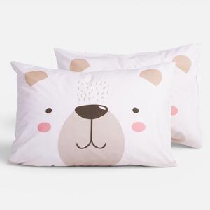 Παιδική Μαξιλαροθήκη (52x72) Nef-Nef Homeware Junior Happy Bear