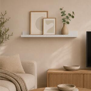 Ράφι τοίχου Homea για κορνίζες, με διαστάσεις 59x11.5x5.9cm - White