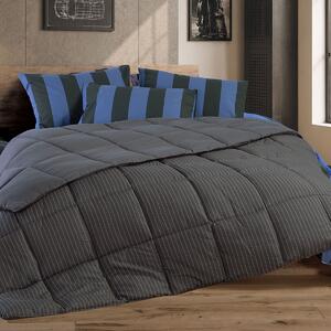 Πάπλωμα Μονό (160x220) 2 Όψεων Nef-Nef Homeware Chroma Night Grey