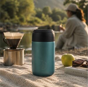 Ποτήρι Θερμός Series 2 Metallic Chilly's με χωρητικότητα 340ml και διατήρηση θερμοκρασίας 4h ζεστό - Atlantis