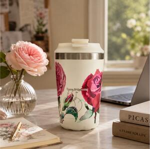 Ποτήρι Θερμός Original Emma Bridgewater Chilly's με χωρητικότητα 340ml και διατήρηση θερμοκρασίας 6h ζεστό - Roses