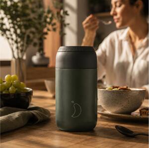 Ποτήρι Θερμός Series 2 Chilly's με χωρητικότητα 340ml και διατήρηση θερμοκρασίας 4h ζεστό - Pine Green