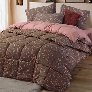 Πάπλωμα Υπέρδιπλο (240x220) 2 Όψεων Nef-Nef Homeware Floriva Brown