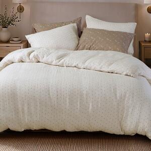 Παπλωματοθήκη Μονή (Σετ 160x230) Nef-Nef Homeware Dots Ecru