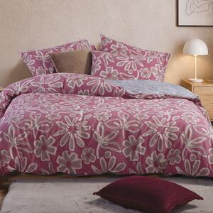 Παπλωματοθήκη Μονή (Σετ 170x240) 2 Όψεων Nef-Nef Homeware Harmony Bordo