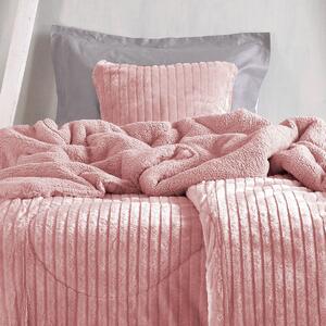 Διακοσμητική Μαξιλαροθήκη Fleece (50x50) Rythmos Shabby Pink