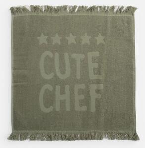 Πετσέτα Κουζίνας Φροτέ (50x50) Nef-Nef Homeware Cute Chef Green