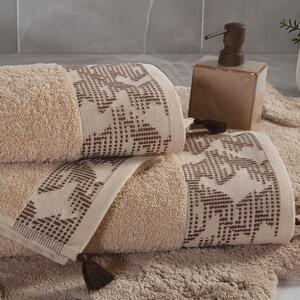 Πετσέτα Χεριών (30x50) Nef-Nef Homeware Zeyn Beige 500gsm