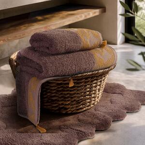 Πετσέτα Χεριών (30x50) Nef-Nef Homeware Zeyn Brown 500gsm