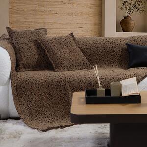 Ριχτάρι Πολυθρόνας (170x180) Nef-Nef Homeware Leopard Brown