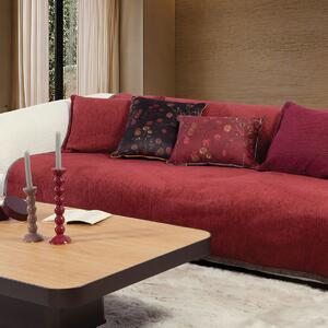 Ριχτάρι Καναπέ Τριθέσιου 2 Όψεων (180x300) Nef-Nef Homeware Tanger 26 Bordo/Paprika