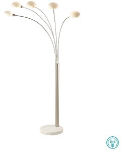 Φωτιστικό Δαπέδου Globo Lighting Classic Style 58224 Νίκελ Ματ