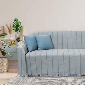 Ριχτάρι Διθέσιου Καναπέ (180x250) Das Home Throws Line 0230 Blue