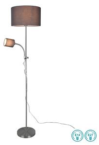 Φωτιστικό Δαπέδου RL Lighting Owen R40192007 Νίκελ Ματ