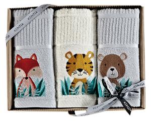 Παιδικές Πετσέτες Χεριών (Σετ 3τμχ) Kentia Baby Arlekin 232 360gsm