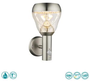 Απλίκα Εξωτερικού Χώρου Globo Lighting Monte 32250S Ανοξείδωτο