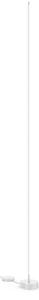 Wever & Ducré Lighting WEVER DUCRÉ LED-Φωτιστικό δαπέδου Finlin λευκό 2.700 K Dimmer, ρυθμιζόμενος, Λευκό, Σαλόνι / τραπεζαρία, Αλουμίνιο, σύγχρονο