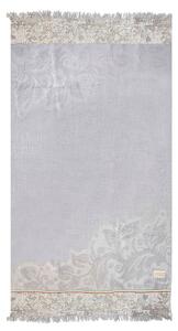 Πετσέτα Θαλάσσης (70x140) White Fabric Syma Grey