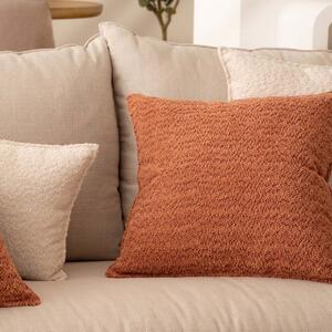 Διακοσμητικό Μαξιλάρι Μπουκλέ (45x45) A-S Soana Terracotta 204403C