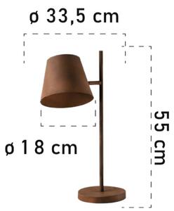 Λάμπα Επιτραπέζια Fan Europe Colt-L1 RU 8031414875481 Σκουριά