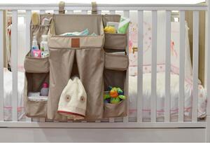 Κρεμαστή Θήκη Οργάνωσης 7 Θέσεων Bebe Stars Beige 514-182