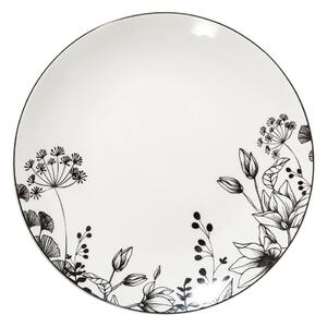 Πιάτο Φρούτου (Φ20) S-D White Floral 154846