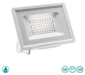 Προβολέας Εξωτερικού Χώρου Gea Luce Ratri GES843C 50W Λευκός Ματ (3000K)