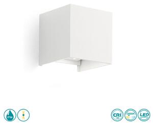 Απλίκα Εξωτερικού Χώρου Gea Luce Henk GES860C Λευκή Ματ (3000K)