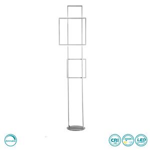 Φωτιστικό Δαπέδου Ondaluce Pt.Dowel/Silver Ασημί
