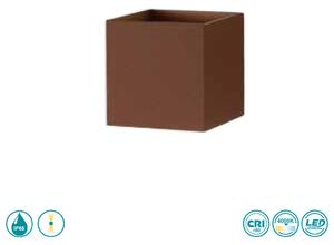 Απλίκα Εξωτερικού Χώρου Ondaluce Ap.Cube/Corten Σκουριά (4000K)