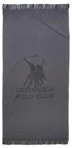 Πετσέτα Θαλάσσης (80x170) Greenwich Polo Club Beach 3783 Anthracite