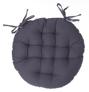 Μαξιλάρι Καρέκλας (Φ38) A-S Round Chairpad Dark Grey 131649L