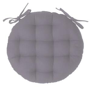 Μαξιλάρι Καρέκλας (Φ38) A-S Round Chairpad Grey 131649B