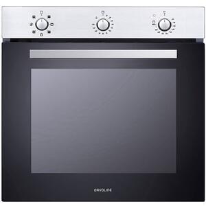 Davoline BXA 608 Εντοιχιζόμενος Φούρνος 75lt χωρίς Εστίες Π59.4εκ. Inox