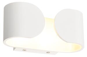 ΛΕΥΚΗ ΑΠΛΙΚΑ LED ΕΜΜΕΣΟΥ ΦΩΤ. 2X3W 230V 3000K 25000hrs NEPHELE