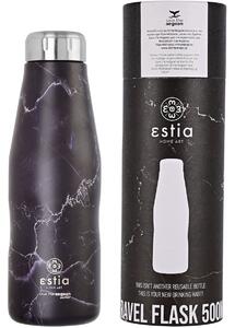 Μπουκάλι Θερμός 500ml Estia Save The Aegean Pentelica Black 01-16609